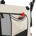 Miniatyrbillede 11 af 11: Cykeltrailer til hunde WoofRider, foldbar, op til 40 kg - beige