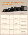 Miniatyrbillede 4 af 7: Rootz XXXXL sort hundeboks - Kæledyrsbur - Heavy Duty Kennel - Metalramme - 600D Oxford-stof - PVC-belægning - Fleecefor - 122 cm x 79 cm x 79 cm - Sa