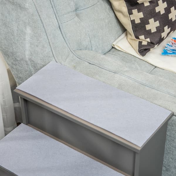 Rootz Pet Stairs - Hundtrappor - Kattstege - Förbättrar rörligheten - 40L x 59W x 54,2H cm
