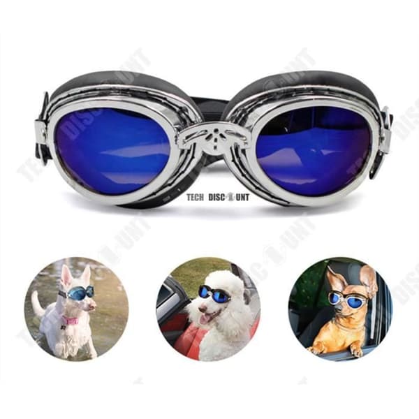 TD® solglasögon för hund katt motorcykel uv husdjur medelstora skyddande vattentäta kvinnliga manliga husdjur
