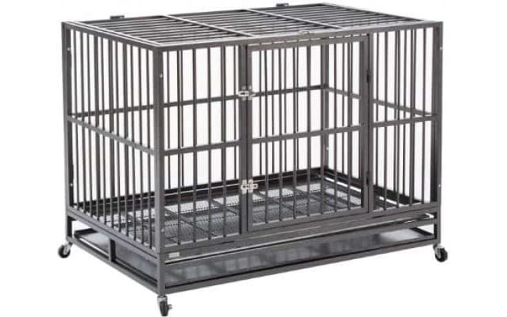 Topmast Kraftig bänk antracit 108 x 76 x 87 cm | Robust ram | Extra hjul