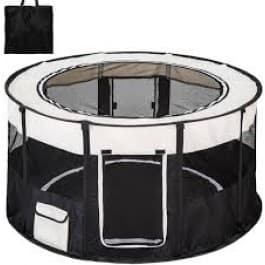 Topmast Nylon Puppyren Round | Sort