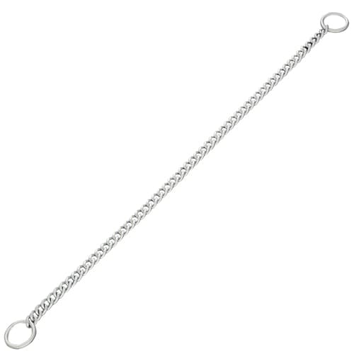 Sprenger Strypkedja, förkromad, vridna platta länkar 65 cm,3.0mm