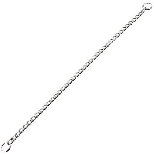 Sprenger Strypkedja, förkromad, vridna runda länkar 70 cm, 4.0mm