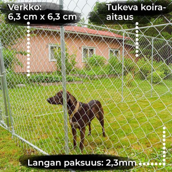 Trekker Hvalpegård 6 x 3m