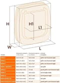 Pikkukuva 8 / 11: FERPLAST Swing 15 - Iso koiran ovi, valkoinen
