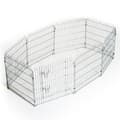 Miniatyrbild 3 av 8: Rootz Outdoor Enclosure Puppy Run - Zilver - Metaal - cm x 24,8 cm x 35,83 cm