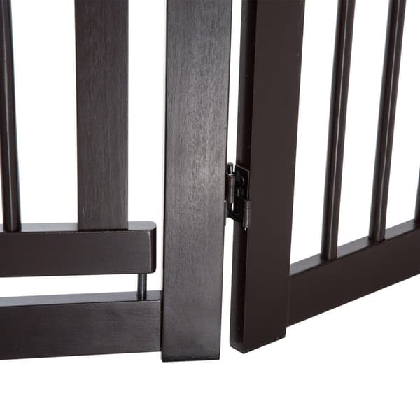 Rootz Barrier Grid til hunde - Brun - Konstrueret træ - 61,02 cm x 0,59 cm x 29,92 cm
