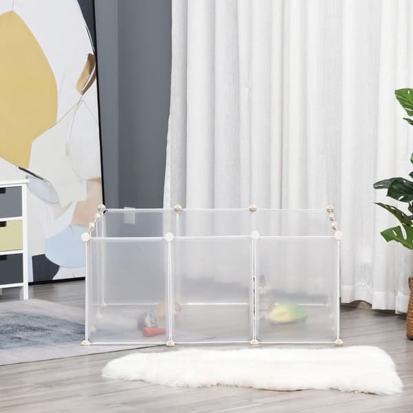Rootz DIY Pet Kravegård - Wit - Metal, Pp, Hars - 41, 33 cm x 41, 33 cm x 17, 71 cm