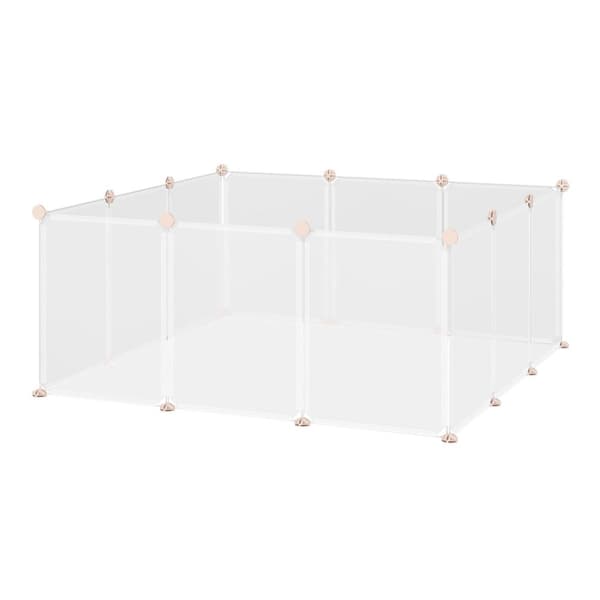 Rootz DIY Pet Kravegård - Wit - Metal, Pp, Hars - 41, 33 cm x 41, 33 cm x 17, 71 cm