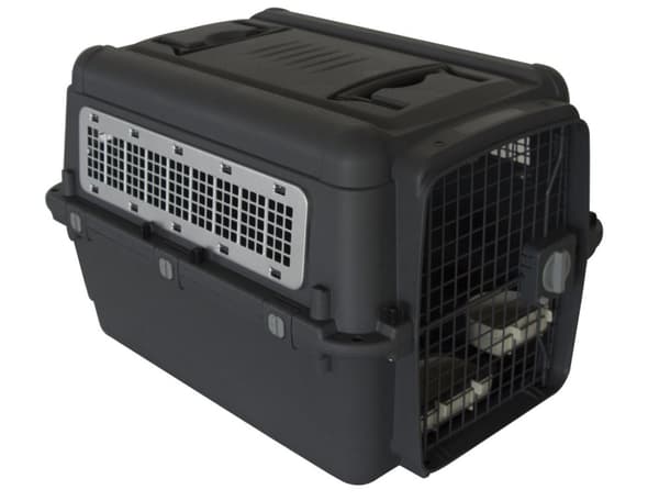 Topmast Pawsport Travel Box - IATA Transport Box - Antracit XXL - 67 x 101 x 75 cm