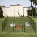 Miniatyrbild 2 av 4: Rabbit Run - LZQ - Marsvinsbur - Svart - Liten - Gnagare