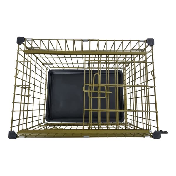 Topmast CopperCove Dog Crate - Bronsbänk