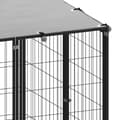 Pikkukuva 5 / 6: Koiranhäkki musta 12,1 m² teräs