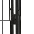 Pikkukuva 4 / 6: Koiranhäkki 4 paneelia musta 50x100 cm jauhemaalattu teräs