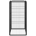 Pikkukuva 2 / 6: Koiranhäkki 4 paneelia musta 50x100 cm jauhemaalattu teräs