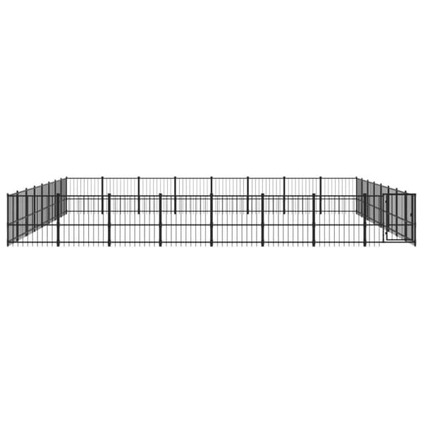 udendørs hundegård 60,22 m² stål