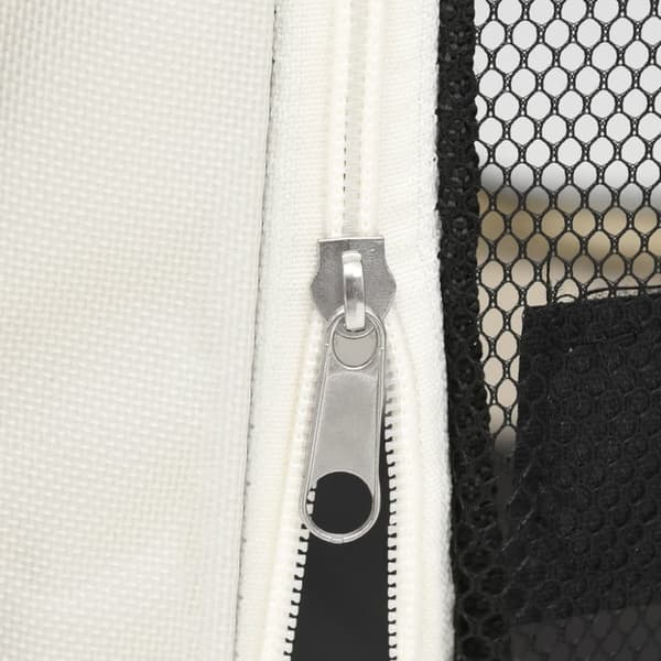 vidaXL foldbar hundegård med bæretaske 125x125x61 cm lyserød - Hundebure & løbegårde