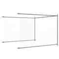 Pikkukuva 9 / 10: vidaXL Koiranhäkki ovella harmaa 12x2x1,5 m galvanoitu teräs -  Koiranhäkit & aitaukset