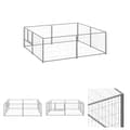 Pikkukuva 1 / 7: The Living Store Koiranhäkki hopea 4 m² teräs -  Koiranhäkit & aitaukset