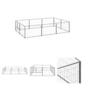 Pikkukuva 1 / 7: The Living Store Koiranhäkki hopea 6 m² teräs -  Koiranhäkit & aitaukset