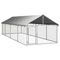 Pikkukuva 2 / 6: The Living Store Koiran ulkohäkki katoksella 600x200x150 cm -  Koiranhäkit & aitaukset
