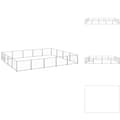 Pikkukuva 1 / 7: Koiranhäkit & aitaukset - Living Koiranhäkki hopea 20 m² teräs