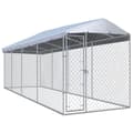 Miniatyrbild 6 av 7: Hundkojor & rastgårdar - Living Hundkennel för utomhusbruk med tak 760x190x225 cm