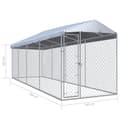Miniatyrbild 7 av 7: Hundkojor & rastgårdar - Living Hundkennel för utomhusbruk med tak 760x190x225 cm