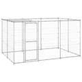 Pikkukuva 2 / 7: Koiranhäkit & aitaukset - Living Koiran ulkohäkki katolla galvanoitu teräs 7,26 m²