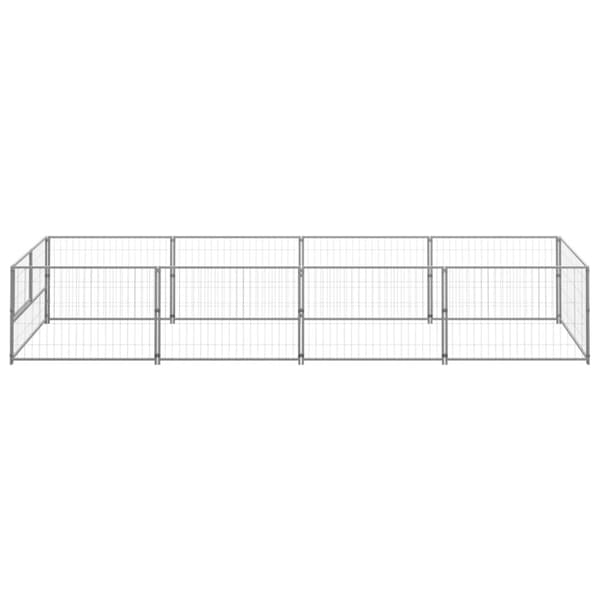 Koiranhäkit & aitaukset - Living Koiranhäkki hopea 4 m² teräs