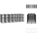 Pikkukuva 1 / 8: Koiranhäkit & aitaukset - Living Koiran ulkohäkki teräs 11,06 m²