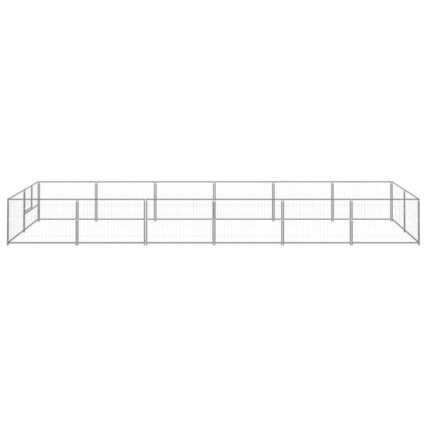 Koiranhäkit & aitaukset - Living Koiranhäkki hopea 12 m² teräs