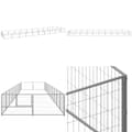 Pikkukuva 1 / 7: Koiranhäkki hopea 20 m² teräs - Koiranhäkki - Koiranhäkit - Home & Living