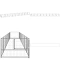 Pikkukuva 1 / 7: Koiranhäkki hopea 9 m² teräs - Koiranhäkki - Koiranhäkit - Home & Living