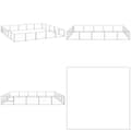 Pikkukuva 1 / 7: Koiranhäkki hopea 25 m² teräs - Koiranhäkki - Koiranhäkit - Home & Living