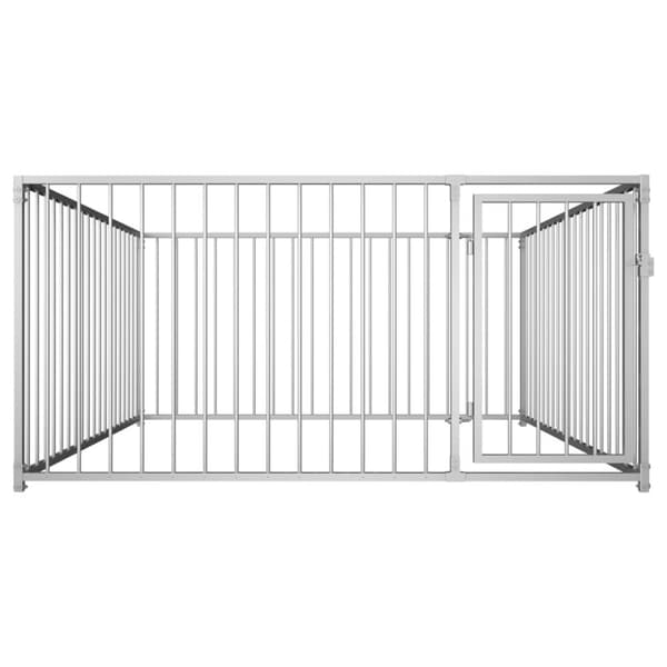 Hundgård för utomhusbruk 200x200x100 cm