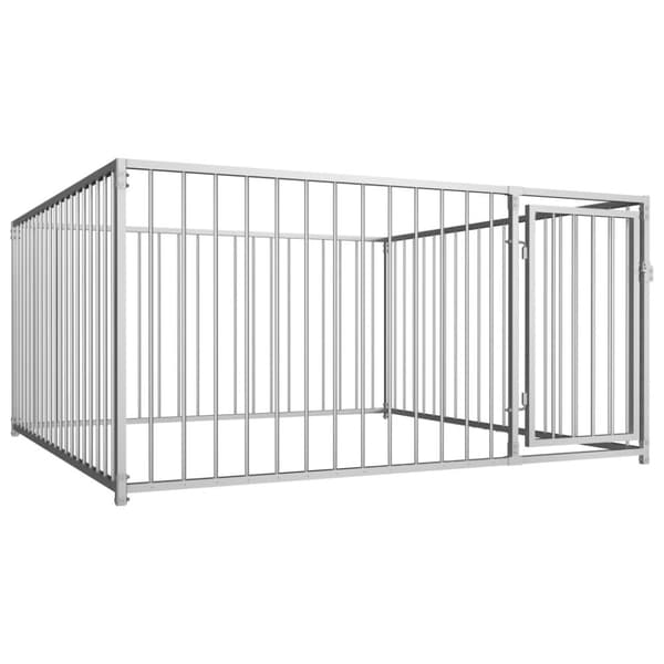 Hundgård för utomhusbruk 200x200x100 cm