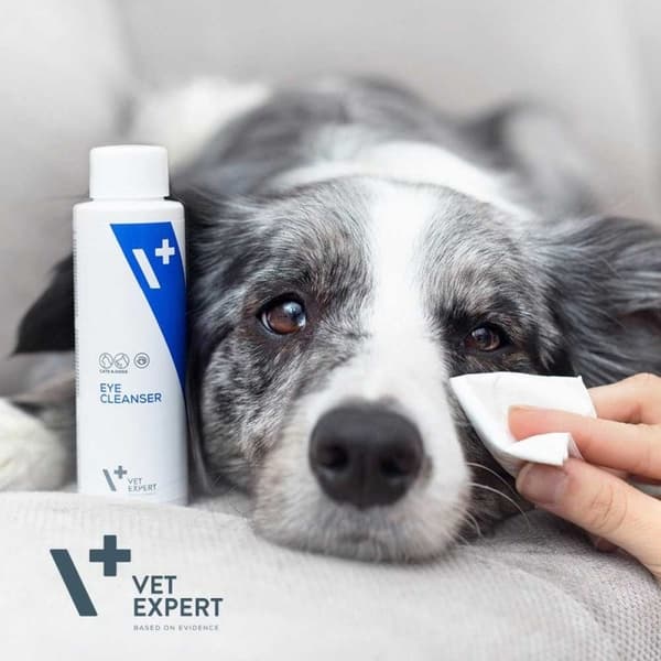 VET EXPERT Ögonrengöring - ögonvårdsvätska för hundar och katter - 100 ml