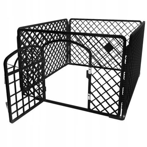 BEMI METAL PEN HUNDE HVALPETEN SORT
