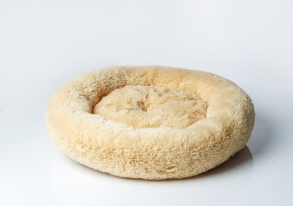 GO GIFT Shaggy cream XL - lemmikkipeti - 80 x 83 x 10 cm