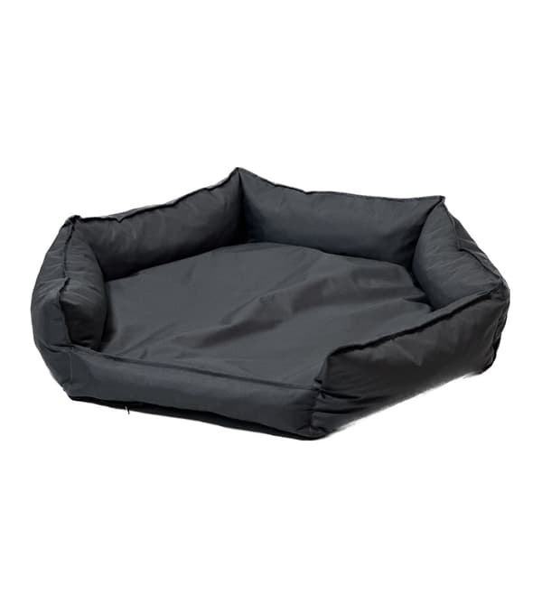 GO GIFT Hexagon grafit XL - kæledyrsseng - 75 x 55 x 15 cm