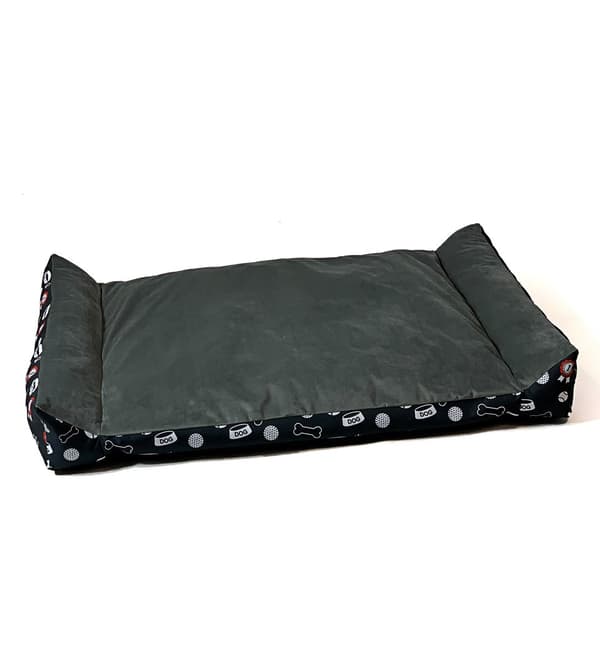 GO GIFT Rex grafit L - kæledyrsseng - 93 x 61 x 8 cm