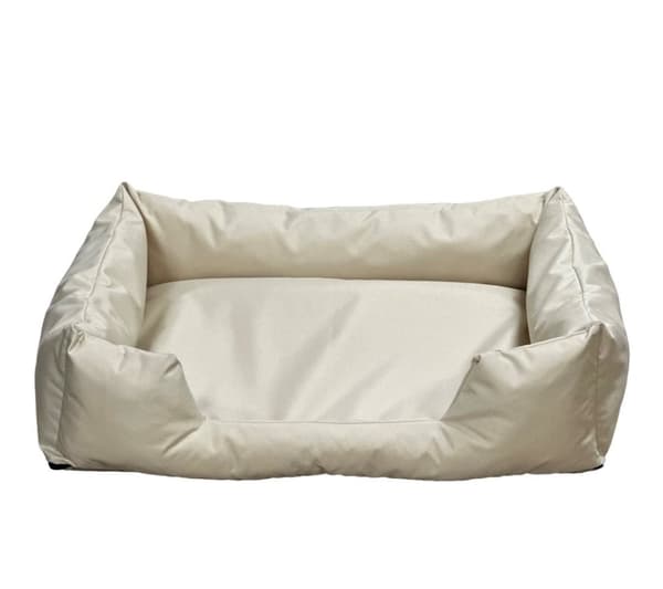 GO GIFT Cube beige XL - kæledyrsseng - 75 x 55 x 15 cm