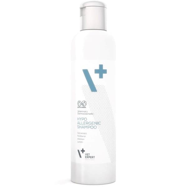 VET EXPERT Hypoallergeniskt schampo - schampo för hundar och katter - 250ml