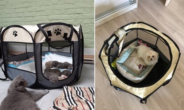 Hunde- og kattebur 75 cm størrelse M