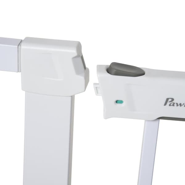 Turvaportti, 75-96L x 76K cm, Valkoinen
