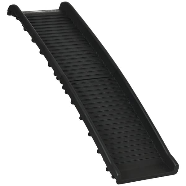 Husdjursramp, 155x39x14 cm, Svart