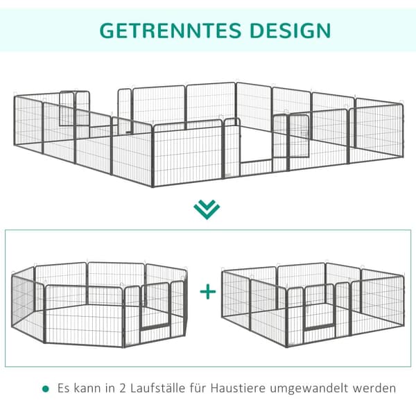 Pet-legeland, 60H cm, Grå