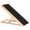 Miniatyrbillede 1 af 9: Kæledyrsrampe, 90x40x61 cm, Sort og Naturtræ